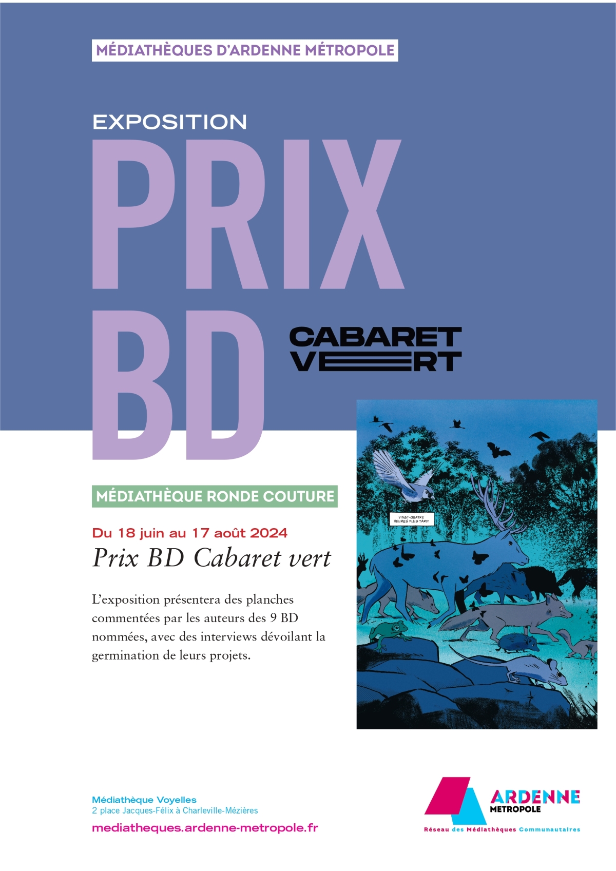 Expo CabaretvertBD RondeCouture 2024