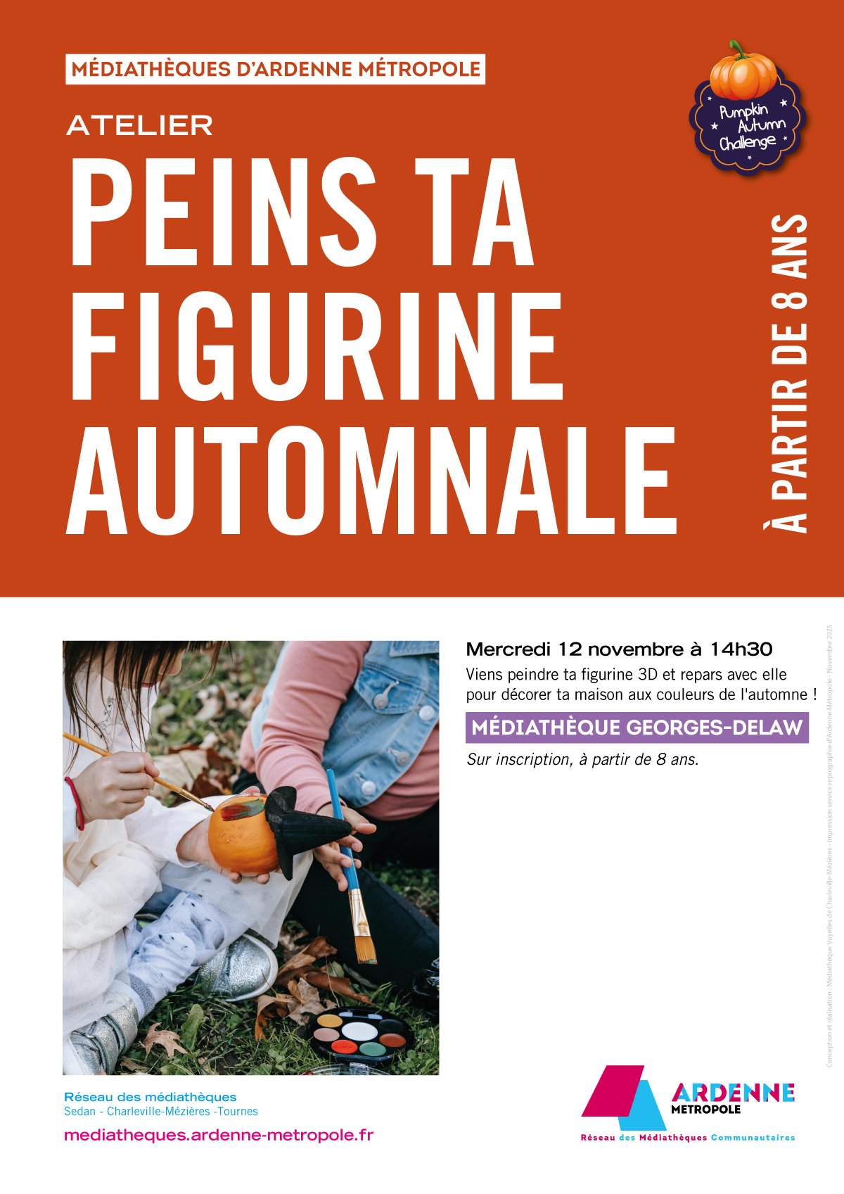 Atelier Peins ta figurine automnale 2025