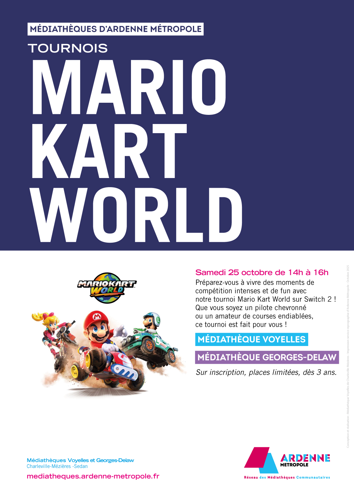 Tournoi Mario Kart 8 Mai 2025